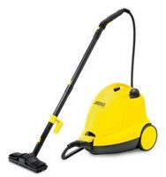 Nettoyeur vapeur professionnel avec flexible et brosse de sol